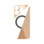 プレミアムパネル with MagSafe［ マーブルトライアングルパレット - Beige ］
