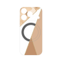 プレミアムパネル with MagSafe［ マーブルトライアングルパレット - Beige ］