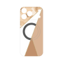 プレミアムパネル with MagSafe［ マーブルトライアングルパレット - Beige ］