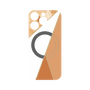 プレミアムパネル with MagSafe［ マーブルトライアングルパレット - Orange ］