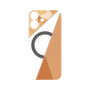プレミアムパネル with MagSafe［ マーブルトライアングルパレット - Orange ］