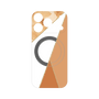 プレミアムパネル with MagSafe［ マーブルトライアングルパレット - Orange ］