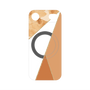 プレミアムパネル with MagSafe［ マーブルトライアングルパレット - Orange ］