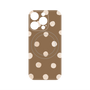 プレミアムパネル with MagSafe［ 水彩ドット・レトロカラー - Brown ］