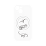 プレミアムパネル with MagSafe［ Dinosaurs No.1 - White ］