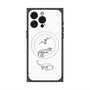 プレミアムパネル with MagSafe［ Dinosaurs No.1 - White ］
