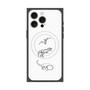 プレミアムパネル with MagSafe［ Dinosaurs No.1 - White ］