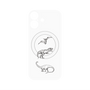 プレミアムパネル with MagSafe［ Dinosaurs No.1 - White ］
