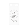 プレミアムパネル with MagSafe［ Dinosaurs No.1 - White ］