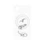 プレミアムパネル with MagSafe［ Dinosaurs No.1 - White ］