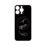 プレミアムパネル with MagSafe［ Dinosaurs No.1 - Black ］
