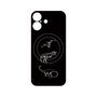 プレミアムパネル with MagSafe［ Dinosaurs No.1 - Black ］