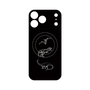 プレミアムパネル with MagSafe［ Dinosaurs No.1 - Black ］