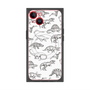 プレミアムパネル with MagSafe［ Dinosaurs No.2 - White ］