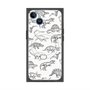 プレミアムパネル with MagSafe［ Dinosaurs No.2 - White ］