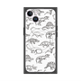 プレミアムパネル with MagSafe［ Dinosaurs No.2 - White ］