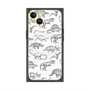 プレミアムパネル with MagSafe［ Dinosaurs No.2 - White ］