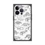 プレミアムパネル with MagSafe［ Dinosaurs No.2 - White ］