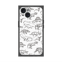 プレミアムパネル with MagSafe［ Dinosaurs No.2 - White ］