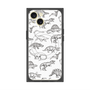 プレミアムパネル with MagSafe［ Dinosaurs No.2 - White ］