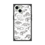 プレミアムパネル with MagSafe［ Dinosaurs No.2 - White ］