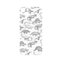 プレミアムパネル with MagSafe［ Dinosaurs No.2 - White ］
