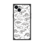 プレミアムパネル with MagSafe［ Dinosaurs No.2 - White ］