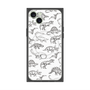 プレミアムパネル with MagSafe［ Dinosaurs No.2 - White ］