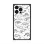 プレミアムパネル with MagSafe［ Dinosaurs No.2 - White ］
