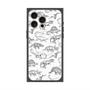 プレミアムパネル with MagSafe［ Dinosaurs No.2 - White ］