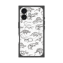 プレミアムパネル with MagSafe［ Dinosaurs No.2 - White ］