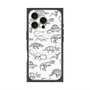 プレミアムパネル with MagSafe［ Dinosaurs No.2 - White ］