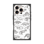 プレミアムパネル with MagSafe［ Dinosaurs No.2 - White ］