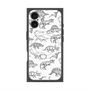プレミアムパネル with MagSafe［ Dinosaurs No.2 - White ］