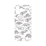 プレミアムパネル with MagSafe［ Dinosaurs No.2 - White ］
