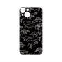プレミアムパネル with MagSafe［ Dinosaurs No.2 - Black ］
