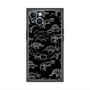 プレミアムパネル with MagSafe［ Dinosaurs No.2 - Black ］