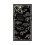 プレミアムパネル with MagSafe［ Dinosaurs No.2 - Black ］