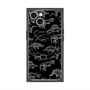 プレミアムパネル with MagSafe［ Dinosaurs No.2 - Black ］