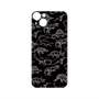 プレミアムパネル with MagSafe［ Dinosaurs No.2 - Black ］