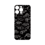 プレミアムパネル with MagSafe［ Dinosaurs No.2 - Black ］