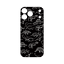 プレミアムパネル with MagSafe［ Dinosaurs No.2 - Black ］