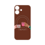 プレミアムパネル with MagSafe［ Teatime - Brown ］