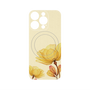 プレミアムパネル with MagSafe［ Natural Flower - Yellow ］