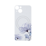 プレミアムパネル with MagSafe［ Natural Flower - blue ］