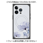 プレミアムパネル with MagSafe［ Natural Flower - blue ］