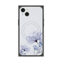 プレミアムパネル with MagSafe［ Natural Flower - blue ］