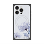 プレミアムパネル with MagSafe［ Natural Flower - blue ］