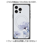 プレミアムパネル with MagSafe［ Natural Flower - blue ］