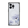 プレミアムパネル with MagSafe［ Natural Flower - blue ］